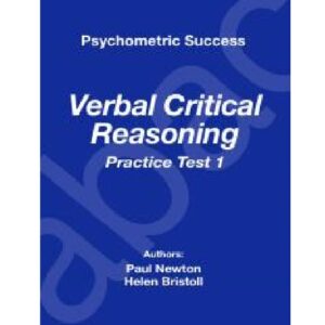 Verbal Critical Reasoning