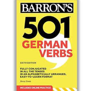 Barron's 501 German Verbs