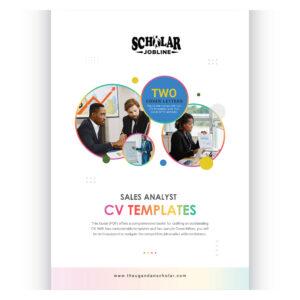 Sales Analyst CV Templates