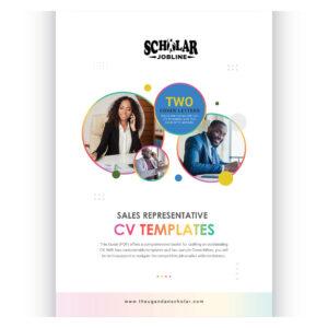 Sales Representative CV Templates