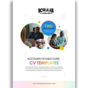 Accounts  Payable Clerk CV Templates