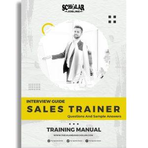 Sales Trainer Interview Guide