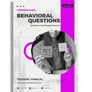 Behavioral Questions Interview Guide