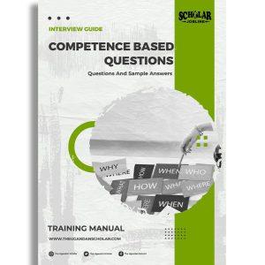 Competence Based Questions Interview Guide