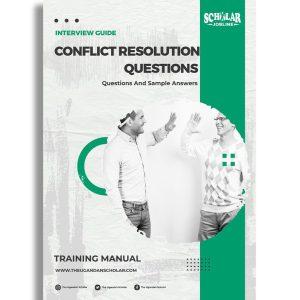 Conflict Resolution Questions Interview Guide