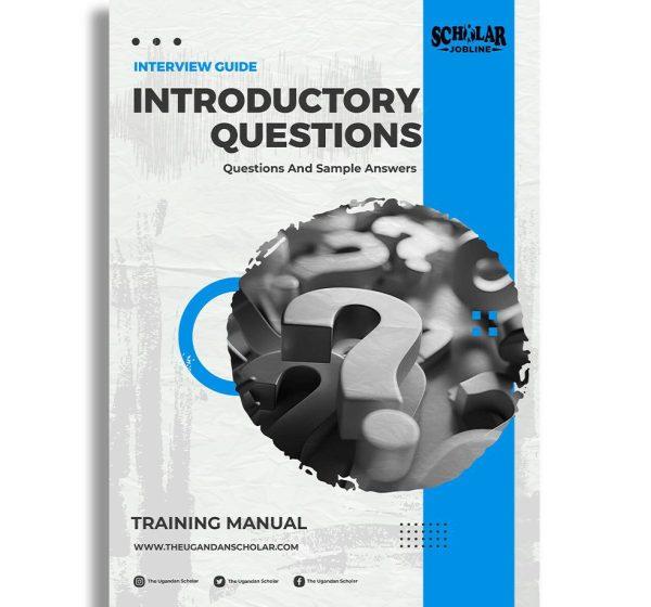 Introductory Questions Interview Guide