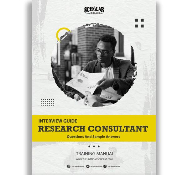 Research Consultant Interview Guide