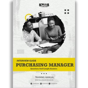 Purchasing Manager Interview Guide