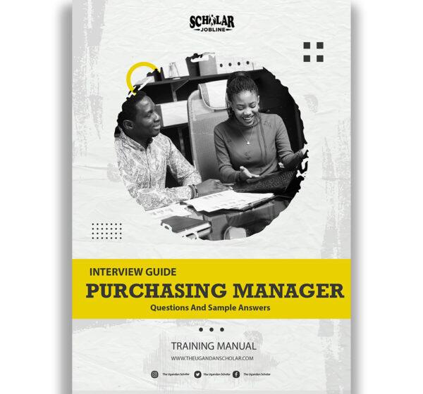 Purchasing Manager Interview Guide