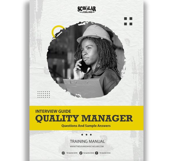 Quality Manager Interview Guide