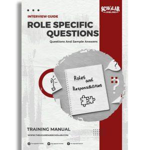 Role Specific Questions Interview Guide